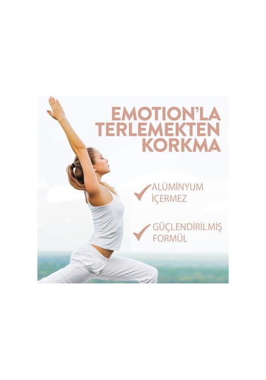 Emotion Natural Bloom Kadın Sprey Deodorant 3 x 150 ML