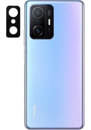 Xiaomi Mi 11T 5G Zore 3D Kamera Camı Koruyucu