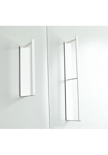 Hangfox Beyaz Küçük Boy Magneetik Çamaşır Makinesi Duvar Rakımı - Balkon Organizasyonu, Kolay Kurulum, Delik Açmadan Konforlu Saklama Beyaz