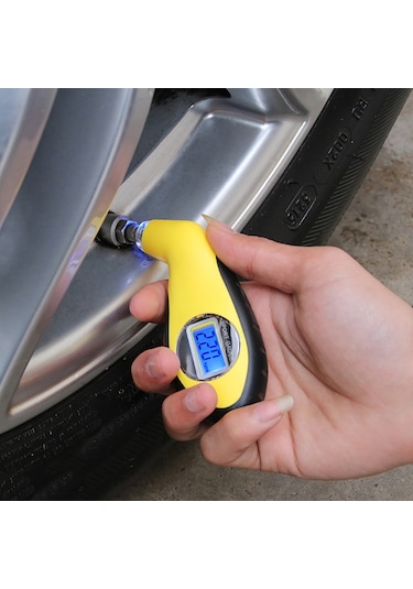 Symbee Kkmoon Dijital Lastik Basınç Ölçer - Lcd Ekranlı, 150psı'ye Kadar Hassas Ölçüm, Psı/bar/kpa/kgf/cm2 Seçenekleri