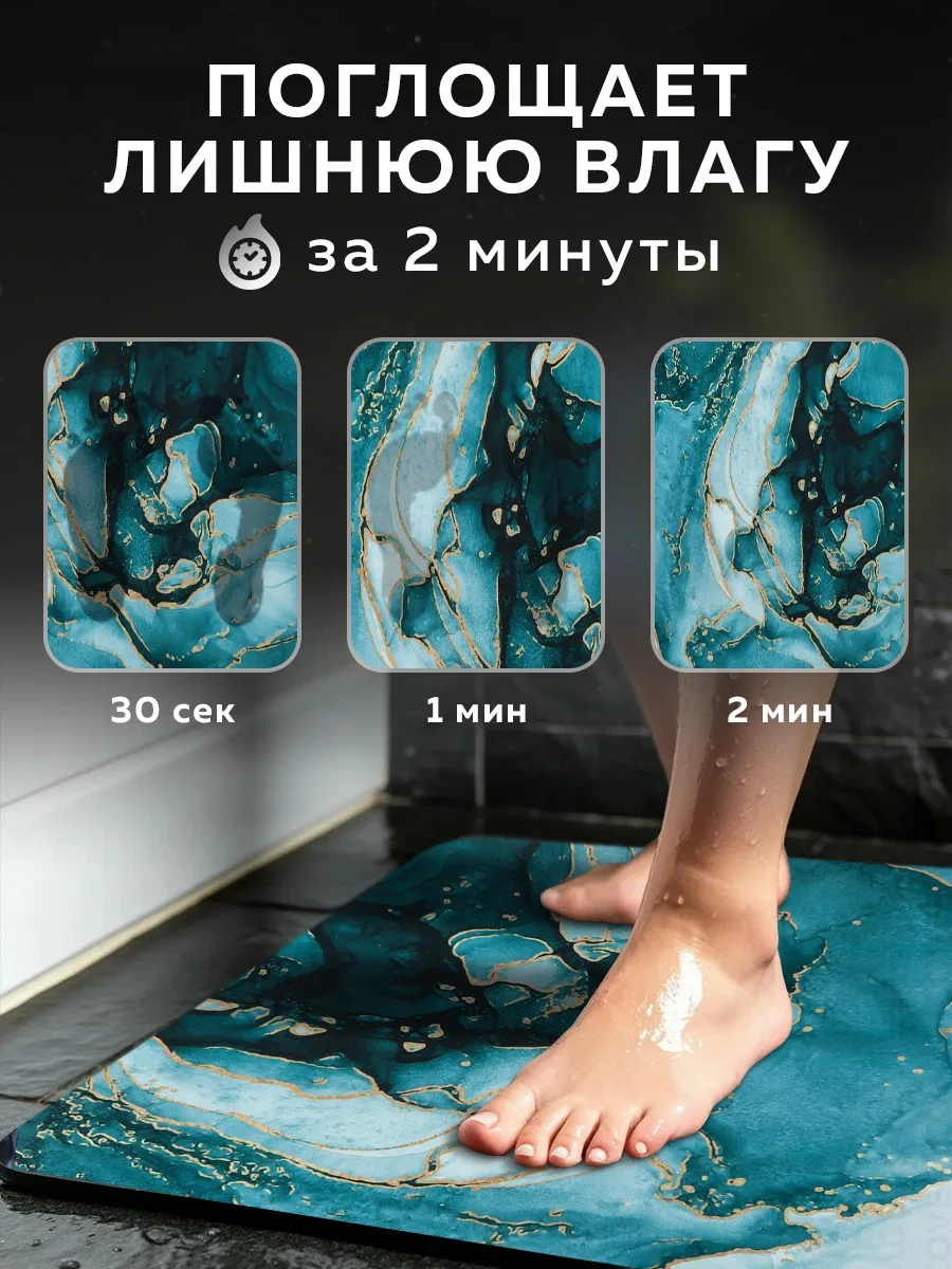 Rıdberg Home Kaymaz Banyo Ve Tuvalet Paspası 372697853 Yeşil