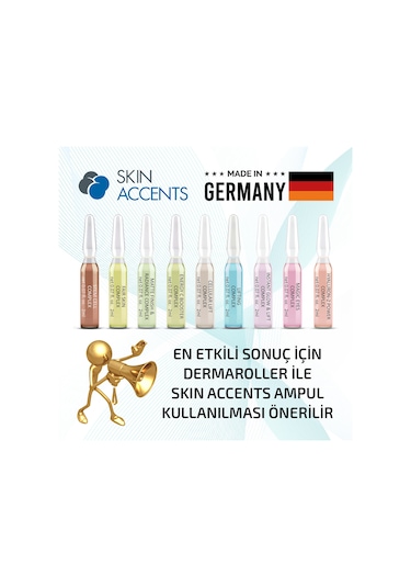 Zgts Gold 192 İğne 0.50 MM Ölçü Titanyum Dermaroller + Solüsyon