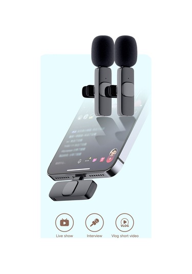 Xindoker Kablosuz Mini Klips Mikrofon: 20m Menzil, 5 Saat Çalışma, İos Uyumlu, Kolay Kullanım, Canlı Yayın Ve Dersler İçin