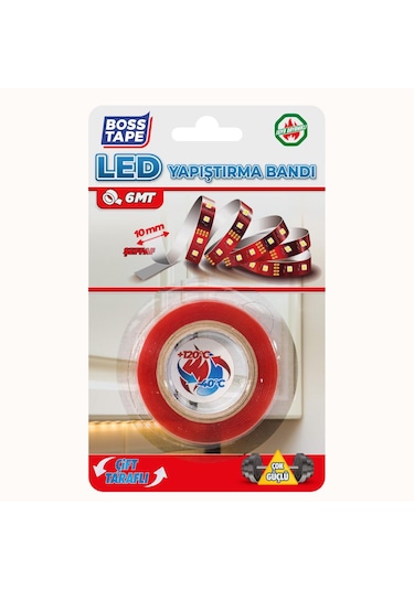 Boss Tape Şerit Led Yapıştırma Bandı