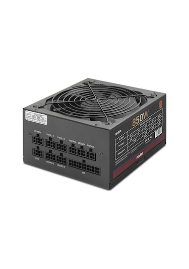 Mofan Mf2900b Pc Gaming Kasa Beta 3 Seri 80 Plus 850w Power Supply 4x Argb Fan Siyah