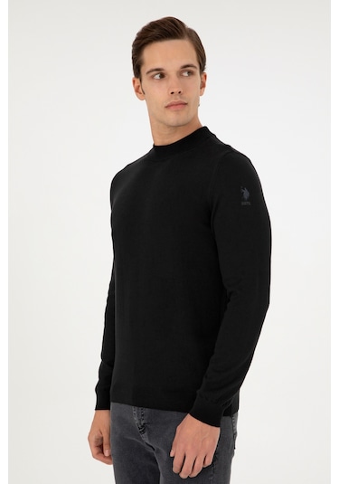 U.s. Polo Assn. Erkek Siyah Kazak /triko 50298201-vr046 Siyah