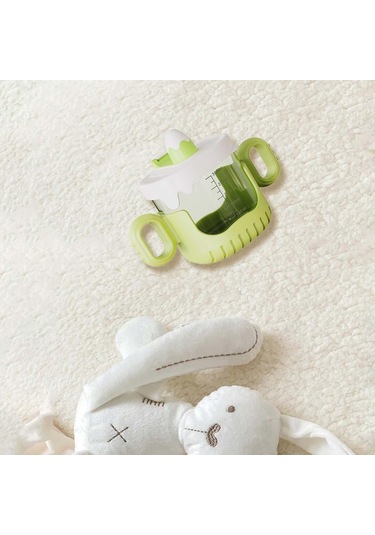 Dolıty Damlatmaz Bardak 10 Oz Karikatür Taşınabilir Yeşil