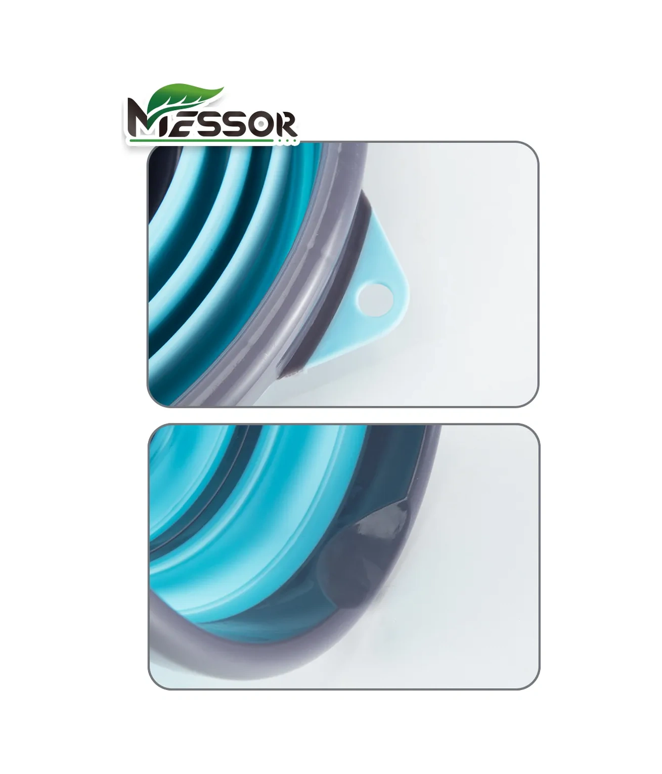 Messor Katlanabilir Kova 10 Litre Evsel 229154521 Açık Mavi