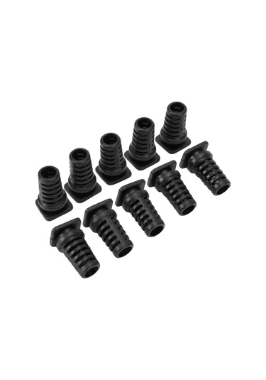 100 Adet - Xd-08 Plastik Kapsama Tapası 6.5x2mm Klips Uç Koruyucu, 5.2mm İç Çap