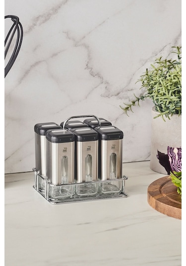Karaca  Shinex Inox 7 Parça Baharat Seti