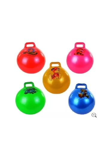 Zıp Zıp Top Çocuk Oyuncak Plates Topu Pilates Topu Yeşil