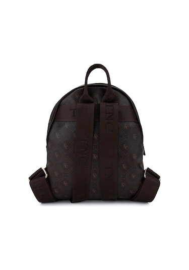 Tamer Tanca Kadın Vegan Kahverengi Sırt Çantası 743 2335 Bn Cnt Y25 Kahve Gfrj Kahverengi