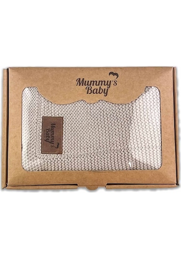 Mummy's Baby Organik Pamuk Battaniye 80x100 Vizon