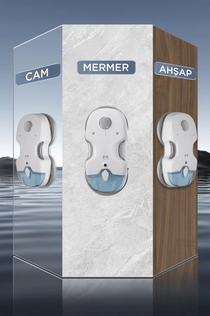 Hutt C7 Akıllı Cam Temizleme Robotu Beyaz