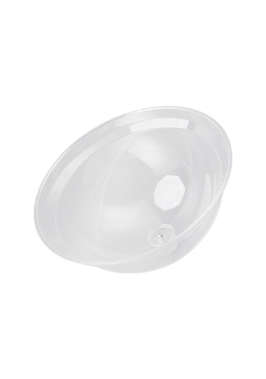 Fosenze Akrilik Gıda Koruyucu Kapağı, 35 Cm Büyük Boy, Şeffaf, Toz Ve Nem Koruma, Ergonomik Tutamaklı Mutfak Kapağı