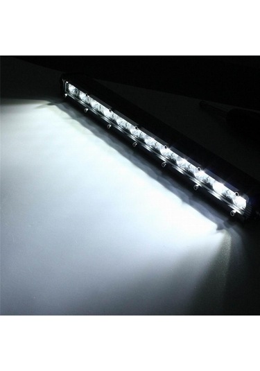 Dinosaurs 13 Inç 36 W Beyaz Led Spot Işık Bar Sürüş Çalışma Lambası Suv Atv Jeep Için