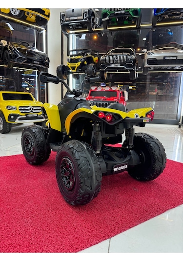 Poyraz Akülü Orijinal Canam Atv Akülü Araba 2-9 Yaş Sarı