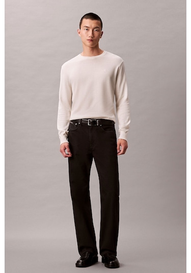 Calvin Klein Erkek Kazak Ekru