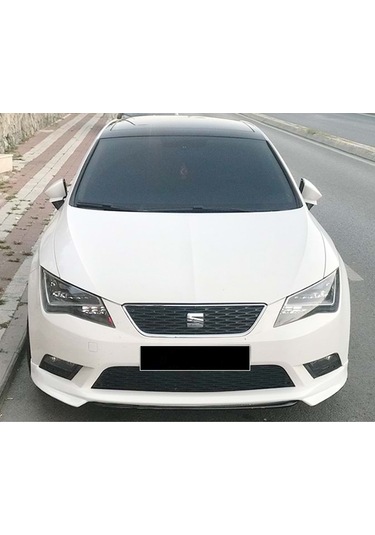 Seat Leon Mk3 Custom Style Ön Ek Abs Plastik 2012 - 2016 Ön