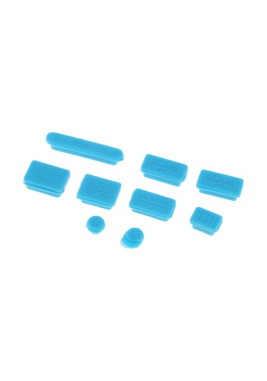 Suntek Silikon Dizüstü Pc Toz Durdurucu Geçirmez Fiş Usb Mavi