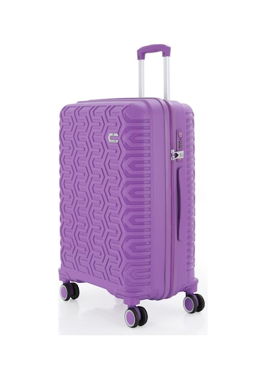 Mçs Üçlü Polipropilen Valiz Seti V377 S23sy1000058-set 00014 Mor