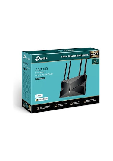 TP-Link Archer AX53 AX3000 Çift Bant Gigabit Wi-Fi 6 Router