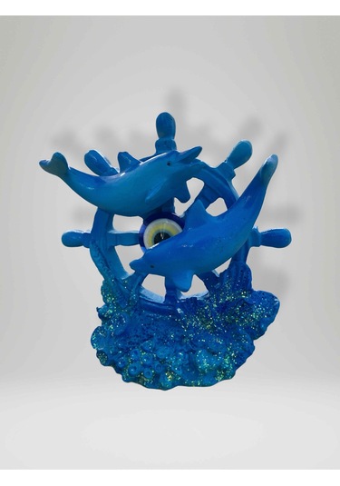 Yunus & Dümen Temalı Polyester Biblo 9cm X 9cm Kod:24