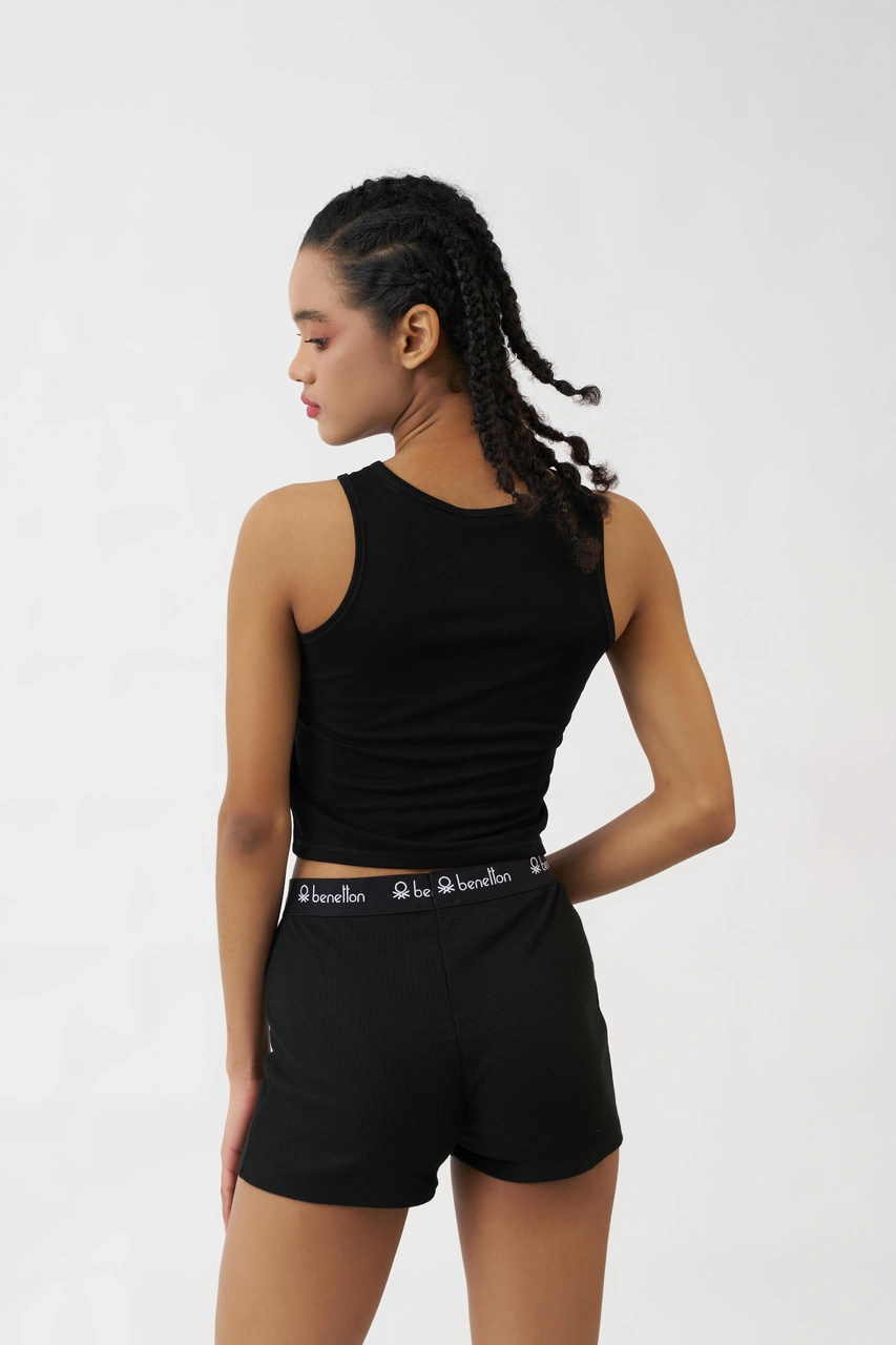 United Colors Of Benetton Kadın Atlet Bnt-w20983 Siyah