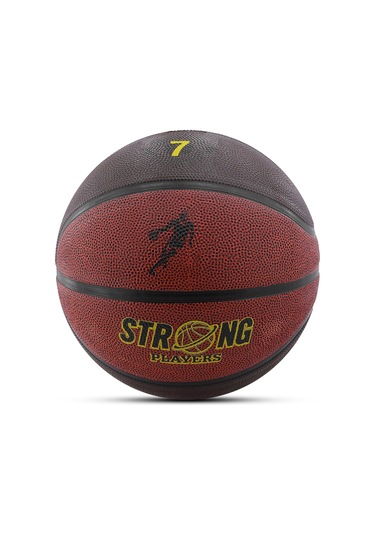 Basketbol Topu X-super İç Dış Mekan Koyu Kahverengi 7 Numara