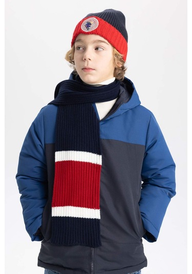 DeFacto Erkek Çocuk Dokuma Etiketli Bere A5452A823WNBE364