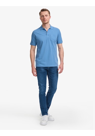Pierre Cardin Erkek Koyu Mavi Tişört Basic 50325290-vr032