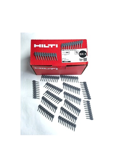 Hilti Bx4 Uyumlu X-c 27 B4 Mx Bulk Beton Çivileri Şeritli 27 Mm 1000 Adet