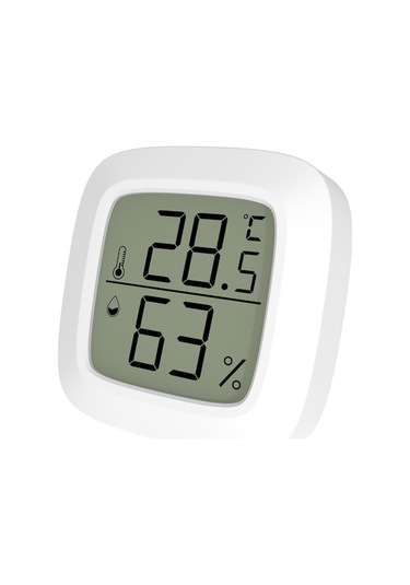 Ulzyvf Ve Termometre Sıcaklık/nem Sera Ölçer Ofis, Mini Mekan İçin İç Higrometre Hassas Ev, Dijital Bebek - Hh
