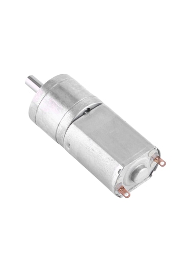 Wezone 12v Dc 200rpm Yüksek Tork Tam Metal Dişli Motor, 20mm Dış Çaplı Azaltmalı Girişimli Motor