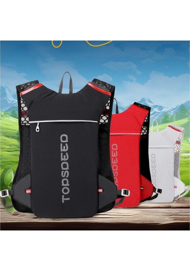 Homyl Koşu Yeleği Sırt Çantası Yaratıcı Kırmızı Kırmızı