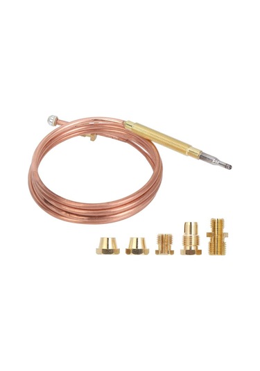 Su Isıtıcı Termokupl, Gaz Sobası Evrensel Termokupl Şömine Yedek Kit Adaptörü Şömineler, Barbekü Izgaraları, Su Isıtıcıları İçin