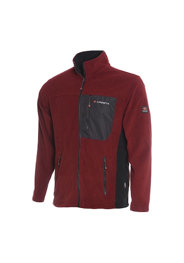Cresta Outdoor Çift Renkli Mikro Polar Fermuarlı Erkek Ceket