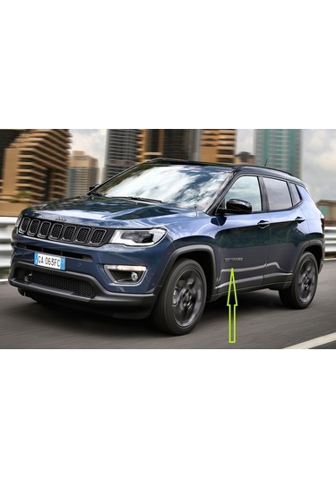 Jeep Compass Krom Abs 3m Bagaj Ve Çamurluk Yazı Logo