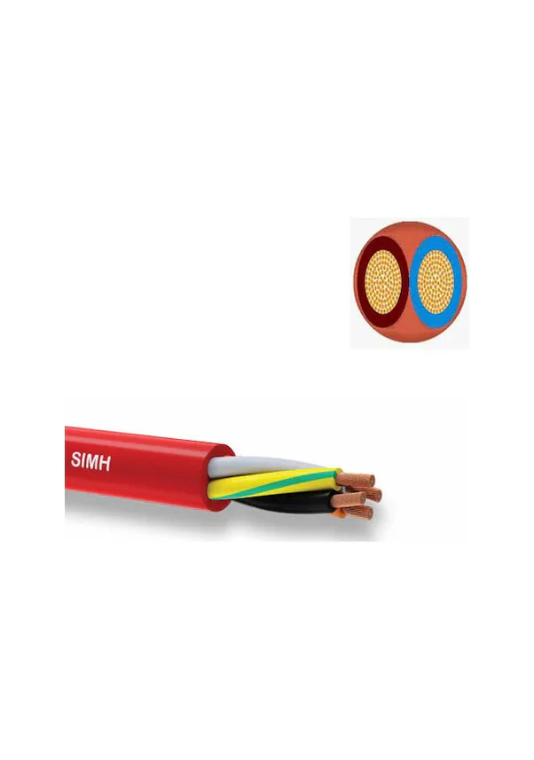 2x6 Mm2 Simh Silikon Kablo 1 Metre
