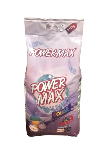 Powermax Color Matik Toz Çamaşır Deterjanı Renkliler İçin 10 KG
