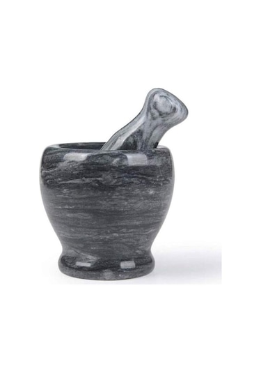 Kapamarka Doğal Cilalı Mermer Havan