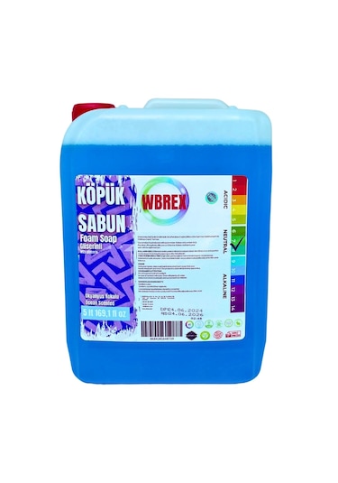 Premium Gliserinli Okyanus Kokulu Köpük Sabun 5 L
