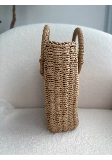 Gerundy Yazlık Hasır Çanta 216340349 Kahverengi