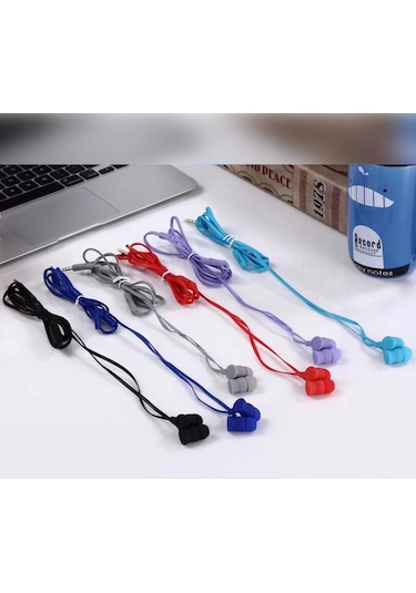 Ilkeshop Karler Bass Kr-207 Mıknatıslı Kablolu Kulaklık - Mavi