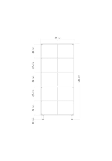 Çok Amaçlı 2 Kapılı Dolap