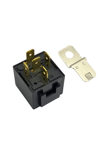12v Röle 5 Uçlu 30 A Tek Platin