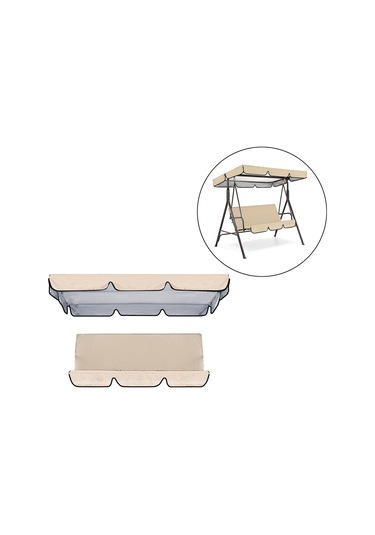 Suntek Magideal Su Geçirmez Salıncak Gölgelik Tente Seti Açık Bej