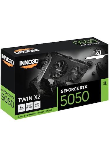 Inno3d Rtx5050 8gb Twin X2 128bit Gddr6 Ekran Kartı N50502-08d6-1