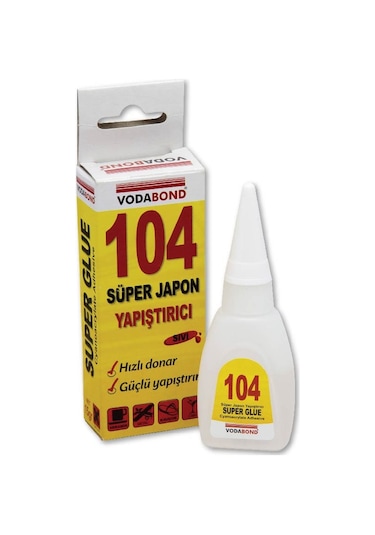 Vodabond 104 Süper Japon Yapıştırıcısı 15gr