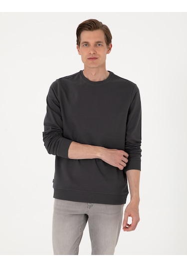 Pierre Cardin Erkek Antrasit Sweatshirt 50314054-vr006 Antrasit
